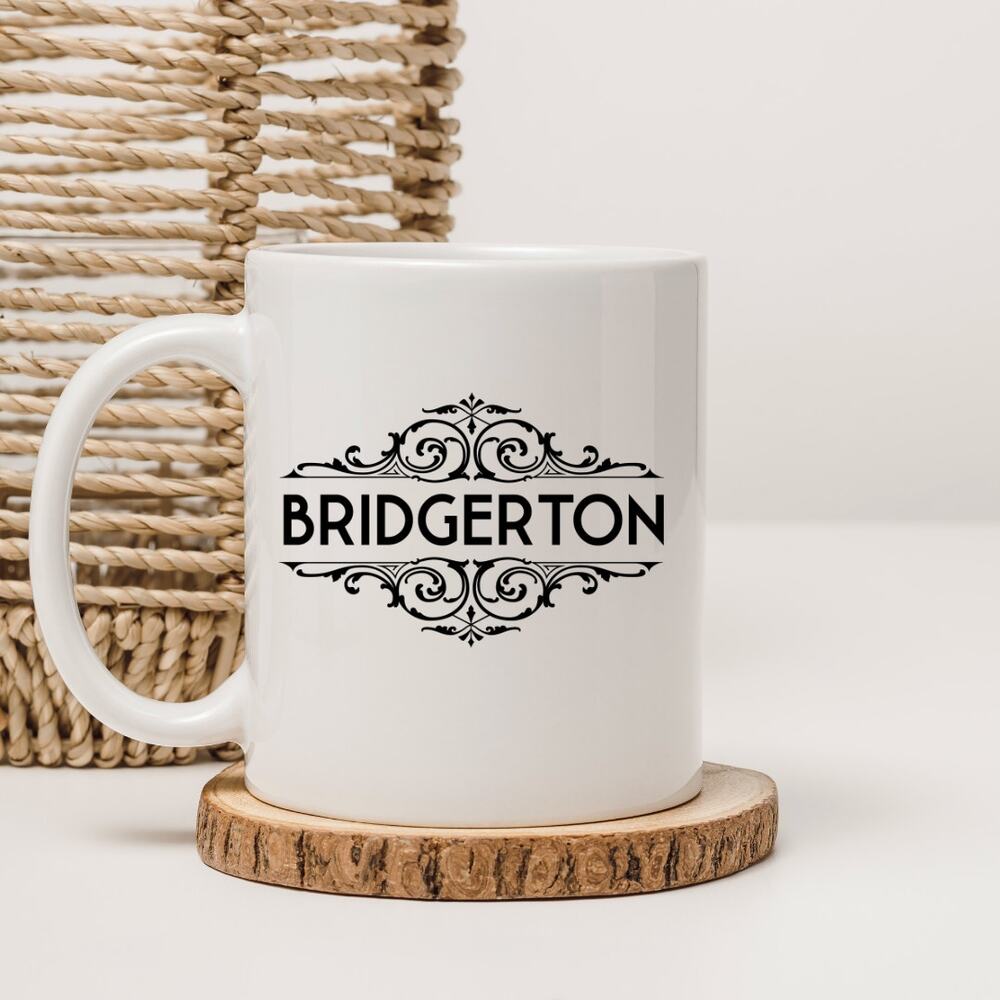 Bridgerton 15 oz Coffee Mug TV Show Netflix Dishware 04